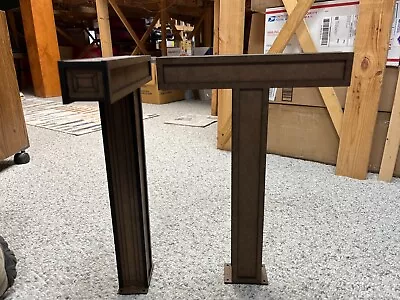 O SCALE Bridge Supports For Double Track Bridge - Set Of 2 - Concrete Style • $100