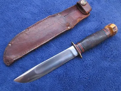 Antique Original Us Msa Marble`s 6  Blade Ideal Knife And Original Sheath • $599