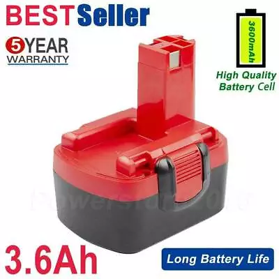 £16.99 • Buy 14.4 Volt 3.6Ah Battery For Bosch 14.4V BAT140 BAT038 BAT040 2607335533 PSR1440