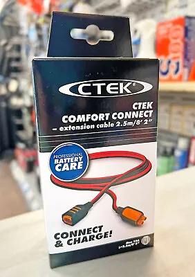 CTEK Comfort Connect Motorcycle Vehicle Battery Extension Cable 8.2 Ft - #56-304 • $12