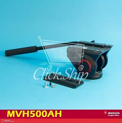 Manfrotto MVH500AH Fluid Video Head With Flat Base Mfr # MVH500AH • $159.95