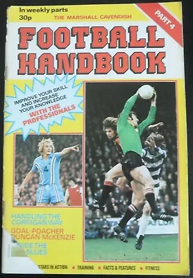  Marshall Cavendish Football Handbook  Manchester City & Coventry City   Part 4 • £1.95