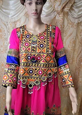 Afghan Dress For Women Handmade Kuchi Dress Size 44 • $89.95