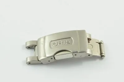 Oris Steel Folding Clasp 16MM Deployment Clasp Vintage RAR Big Crown Lady 7524 • $260.56