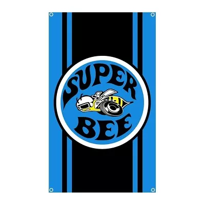 Dodge Super Bee Charger Challenger Mopar Car Flag Banner 3ft X 5ft Advertising • $13.89