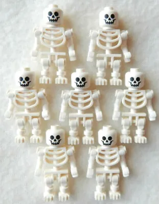 7 NEW LEGO SKELETON LOT Halloween Minifig Minifigure Figure Pirates Castle Toy • $19.99