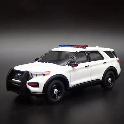 2020-2024 Ford Explorer Interceptor Police 1:64 Scale Diorama Diecast Model Car • $9.99