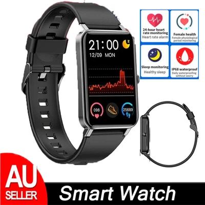 $40.93 • Buy Smart Watch Bluetooth Heart Rate Blood Pressure Monitor Fitness Tracker Sports~