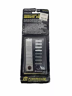 NEW - Black X-10 Powerhouse SH624 WIRELESS Protector Plus Remote - FREE SHIPPING • $12.99