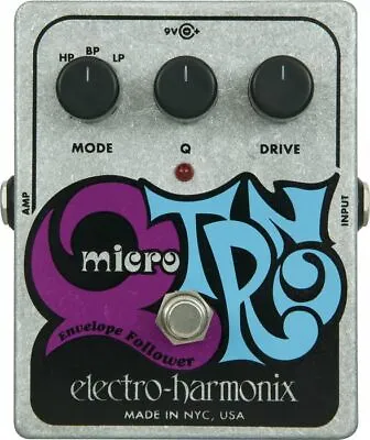 Electro-Harmonix XO Micro Q-Tron Envelope Filter Guitar Effects Pedal QTron • $112.50