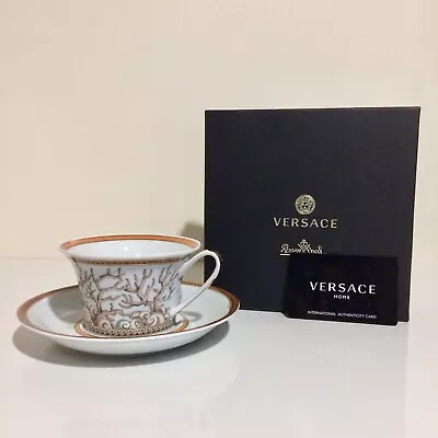 Versace Rosenthal Etoiles De La Mer Tea Cup And Saucer Plate • $170