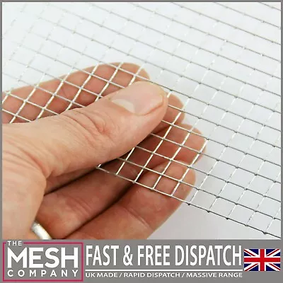 1/4  Coarse Galvanised Welded Mesh (1/4  X 1/4  Hole X 23G Wire) - Top Weldmesh • £8.99