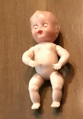 VTG Plastic Baby Boy Doll By Blue Box Eyes Arms And Legs Move Jointed • $14.50