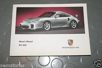 2003 Porsche GT2 996 911 Owners Manual - Book • $79.99