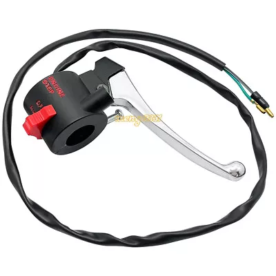 Right Handlebar Stop Kill Switch & Brake Lever For Honda XR50R Throttle Housing • $16.95