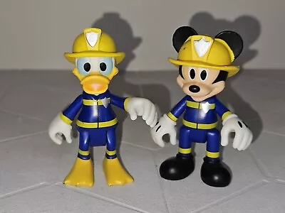 Disney Mickey Mouse Clubhouse Mickey Mouse & Donald Duck Firemen IMC Toys 3  • £8.95