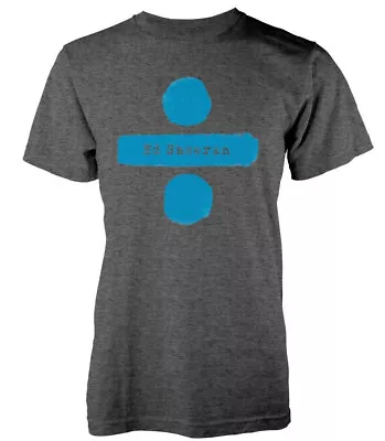 Official Ed Sheeran Divide Logo Mens Grey T Shirt Ed Sheeran Classic Tee Shirt • £16.95