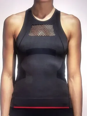 Adidas X Stella McCartney Black Vest Lge Racerback Cutout Back New With Tags • $43.55