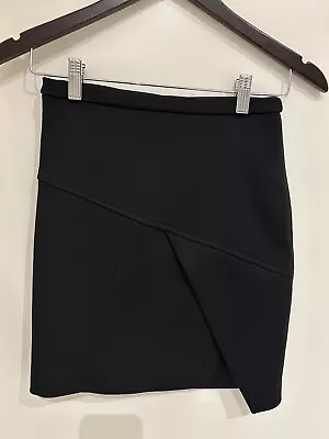 Kookai Black Skirt Asymmetrical Size 34 • $15