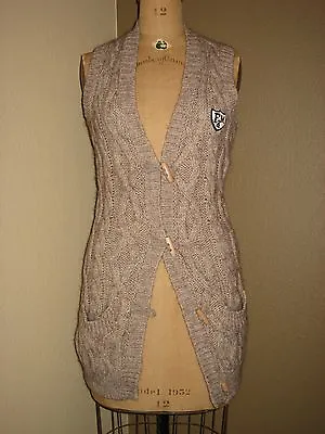 £36.82 • Buy New FRANKLIN MARSHAL Women's Knit Vest Size L NWOT!!! 
