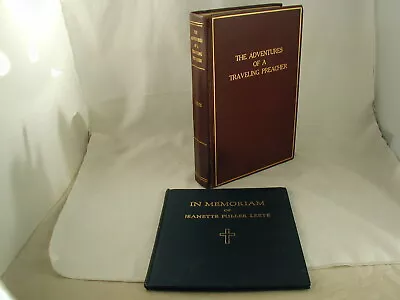 The Adventures Of A Traveling Preacher Frederick Leete Methodist Bishop SIGNED • $39.95