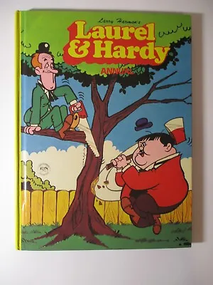 LAUREL & HARDY Annual 1975 British Hardcover Book COMICS PHOTOS GAMES STORIES • £20.08