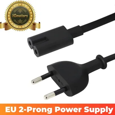 EU 2-Prong Power Supply Cable Cord Lead For Apple TV Box Mac Mini Time Capsule • $10.98