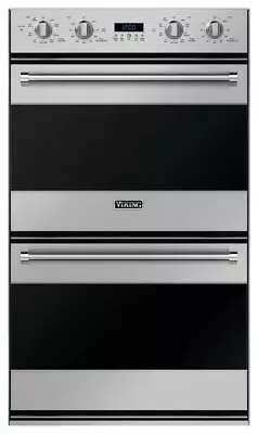 Viking 30  4.3 Cu. Ft. Double TruConvec Electric Wall Oven Stainless RVDOE330SS • $4599