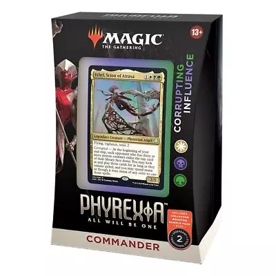 MTG Magic The Gathering: Phyrexia All Will Be One Corrupting Influence Commander • $78.95