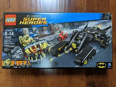 £137.49 • Buy *Sealed LEGO 76055 DC Comics Super Heroes Batman Killer Croc Sewer Smash Retired