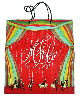 Marshall Field's Shopping Gift Bag Christmas Holiday Cord Handles LARGE Glossy • $18.99