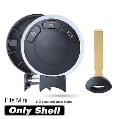 Remote Key Shell Case Fob 3 Button For Mini Cooper 2007-2014 KR55WK49333 • $13.34