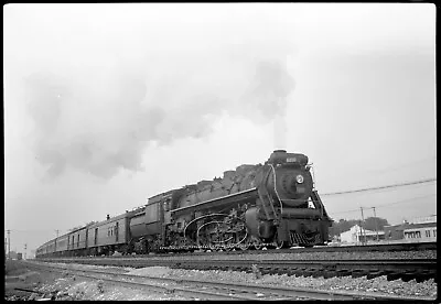 CNR Steam Loco #6210  Oakville Ont. June 1958  Original 620 Size B&W Negative • $6.56