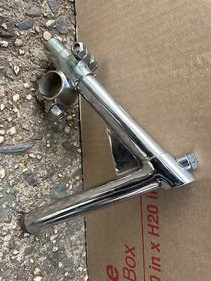 VINTAGE  TITAN TRACK Adjustable CLAMP STEEL STEM • $400