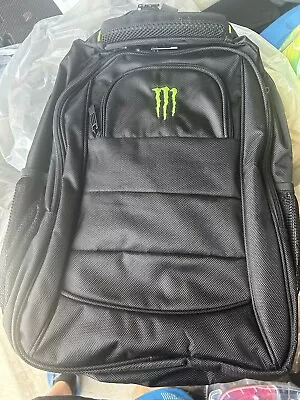 Monster Energy Backpack LAPTOP/BOOK Black Recon III  2016 • $55