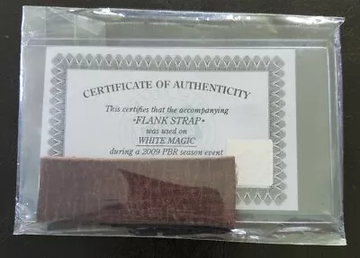 2009 PRESS PASS 8 SECONDS PBR Bull Flank Strap White Magic Rare • $250