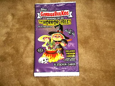 2019 GPK REVENGE OF Oh THE HORROR-IBLE! Collector Edition Wrapper NO CARDS! • $1