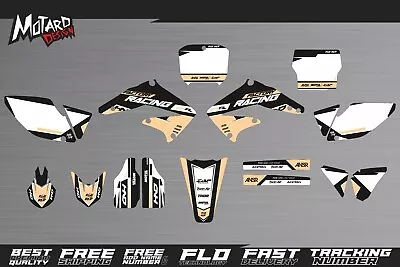 Graphics Kit For Honda CRF 450 R 2002 2003 2004 Decals Stickers By Motard Design • $147.92