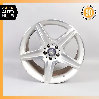 Mercedes W221 S550 CL550 AMG 9.5 X 19 19  Rear Wheel Rim Silver 2214016102 OEM • $302.95