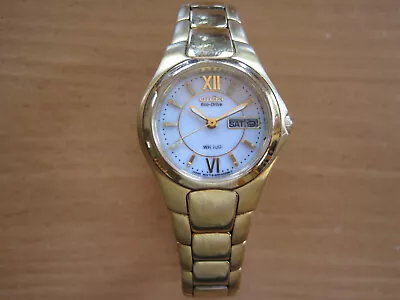 Citizen Wr 100 Eco Drive Quartz Ladies Watch (replace Capacitor Is Required) • $150