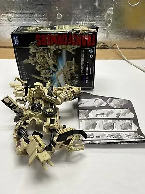 Transformers Masterpiece Movie 12  Figure Exclusive Bonecrusher MPM-14 Hasbro • $135.38