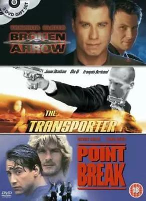 The Transporter/Broken Arrow/Point Break BOXSETS Fast Free UK Postage • £2.99