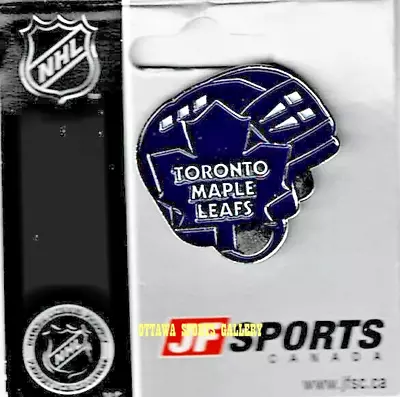 Toronto Maple Leafs Nhl Licensed Helmet Pin With Post & Clasp (p4) • $4.89