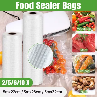 1-10X Commercial Grade Vacuum Sealer Food Saver Storage Bag Heat Seal Vacuum Bag • $15.59