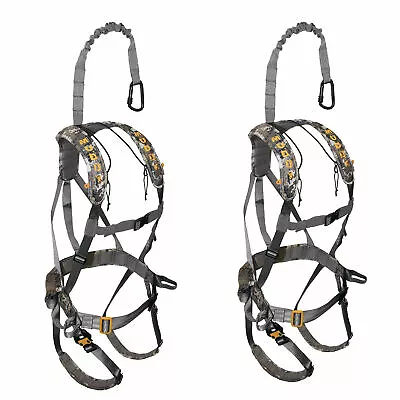 Muddy Ambush MSH500 Hunting Quick Release Deer Stand Safety Harness  (2 Pack) • $132.99