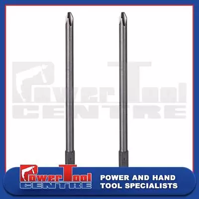 2 X Makita Loose 157mm Autofeed Screwdriver Bits PZ2 BFR550 DFR550 6843 • £11.49