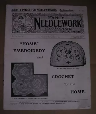 FANCY NEEDLEWORK ILLUSTRATED No. 39  Volume 4  -  1916?  -  Needlework Magazine • £5.99