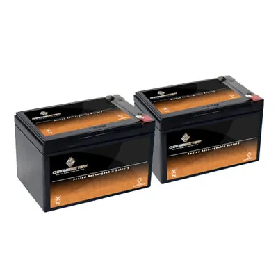 12V 12AH Rechargeable SLA Battery Cb12-12 Np12-12 Bp12-12 Es12-12 Ub12120-2PK • $49.90