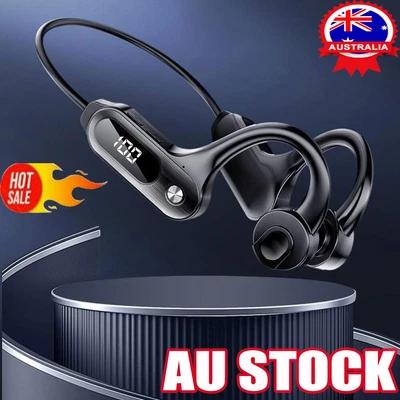 $17.96 • Buy Bluetooth 5.3 Headphones Wireless Earbuds GYM Sport Headset AU