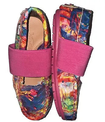 Venettini Savor Girls Fashion Loafer Flats Shoes Handmade EU Size 25 • $32.99